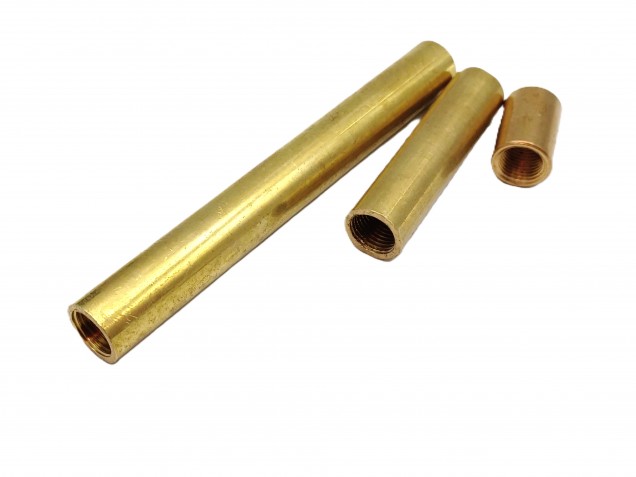 Brass hollow threaded spacer M10 3 sizes