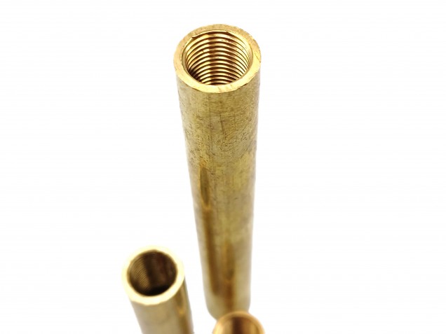 Brass hollow threaded spacer M10 3 sizes