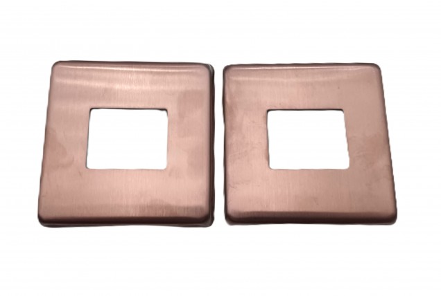 Light Switch Cover Plate Conversion In Antique Double B Stock Pack Of Two