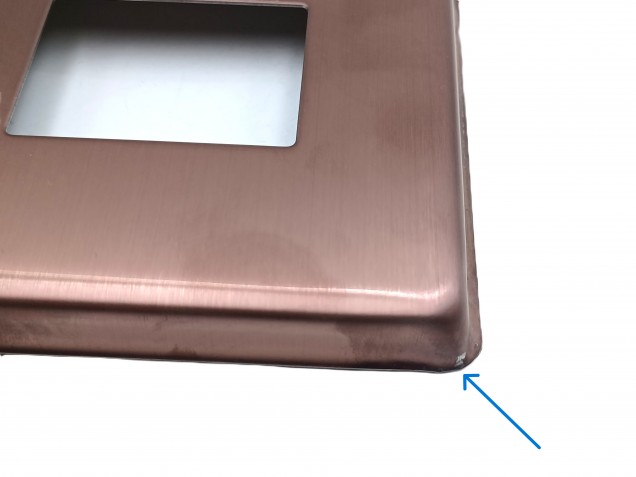 Light Switch Cover Plate Conversion In Antique Double B Stock Pack Of Two