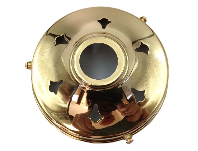 Brass Effect Gallery 109mm Or 4 1~4 Inch width