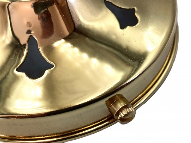 Brass Effect Gallery 109mm Or 4 1~4 Inch width