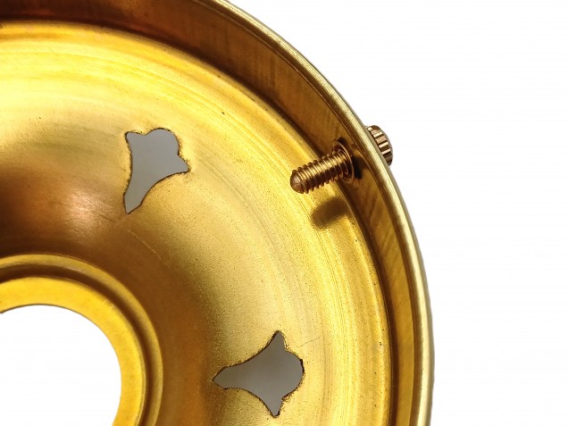 Brass Effect Gallery 109mm Or 4 1~4 Inch width