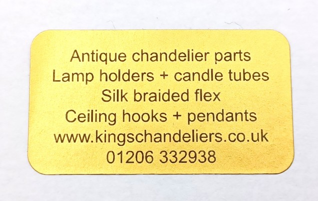 Brass Effect Gallery 109mm Or 4 1~4 Inch width