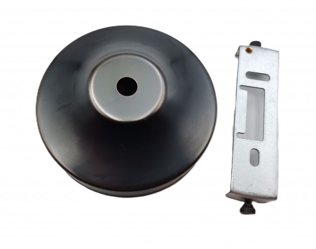 Dark Bronze Lamp Shade Gallery Pendant Set - 109mm Gallery