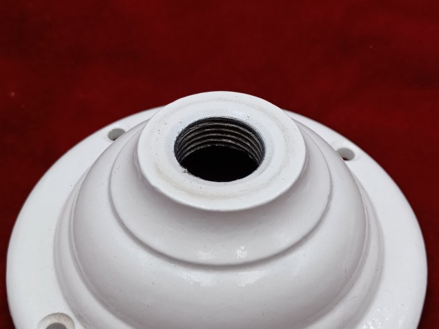 White chandelier hook heavy duty cast iron ceiling hook 