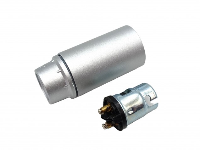 BAKELITE B15 SBC LAMP HOLDER PLAIN SKIRT SILVER