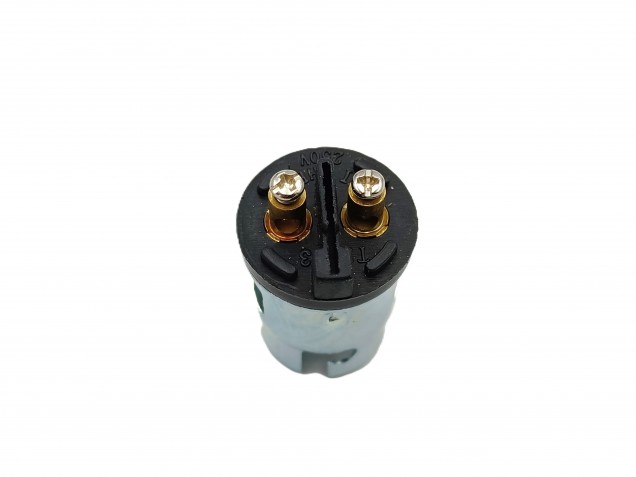 BAKELITE B15 SBC LAMP HOLDER PLAIN SKIRT SILVER