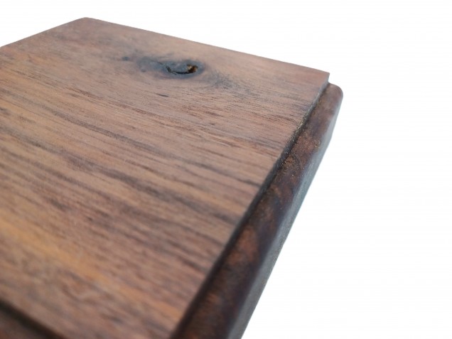 American black Walnut Ceiling Pattress square