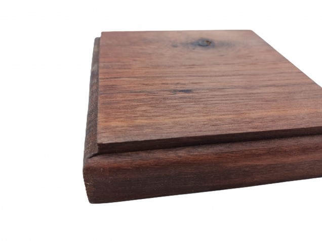 American black Walnut Ceiling Pattress square