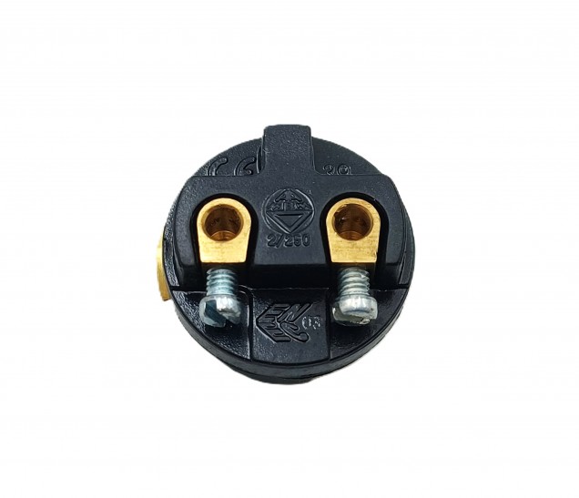 E14 bulb-lamp holder 3 part threaded skirt plus shade ring black plastic