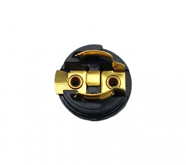 E14 lamp holder 3 part threaded skirt plus 2 chunky shade rings black 