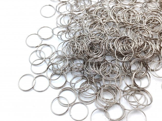 Chrome Chandelier Connecting Rings 11mm 50g Approx =520 Rings
