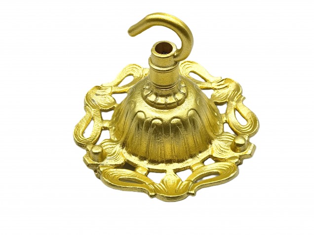 Antique iron 3 hook ceiling pendant hanger