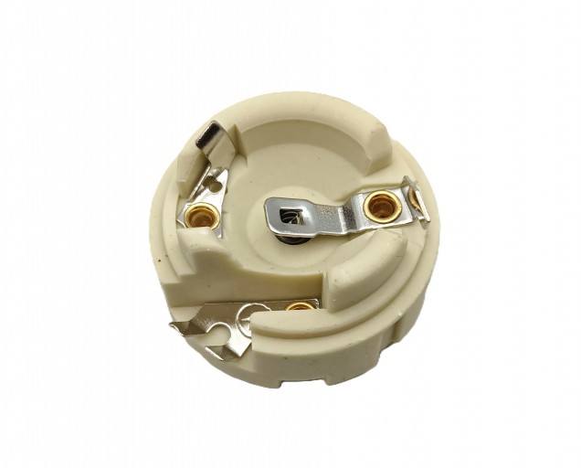 ES E27 Bulb lamp Holder 3 Part Plus Shade Rings In Antique Plated Copper