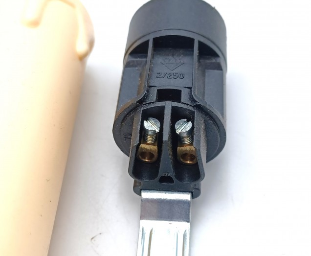 Candle Tube 85mm x 24mm cream Drip Plastic With Lamp Holder E14 SES To Fit