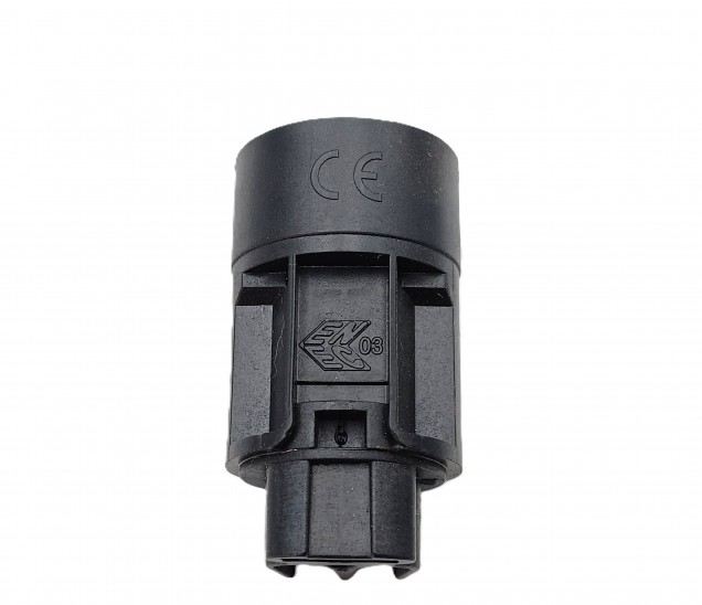 Candle Tube 85mm x 24mm white Drip Plastic With Lamp Holder E14 SES To Fit 