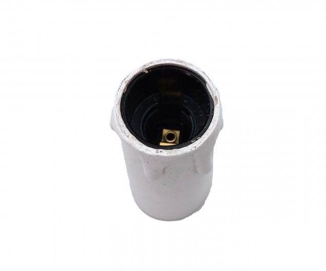 Candle Tube white Drip card 65mm And Lamp Holder E14 