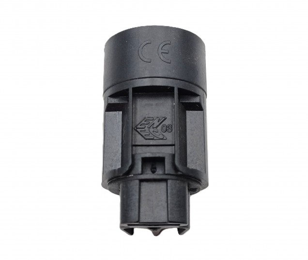 Candle Tube 65mm x 24mm cream Drip Plastic With Lamp Holder E14 SES To Fit