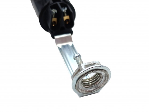 Candle Tube gold and brown Drip card 85mm And Lamp Holder E14