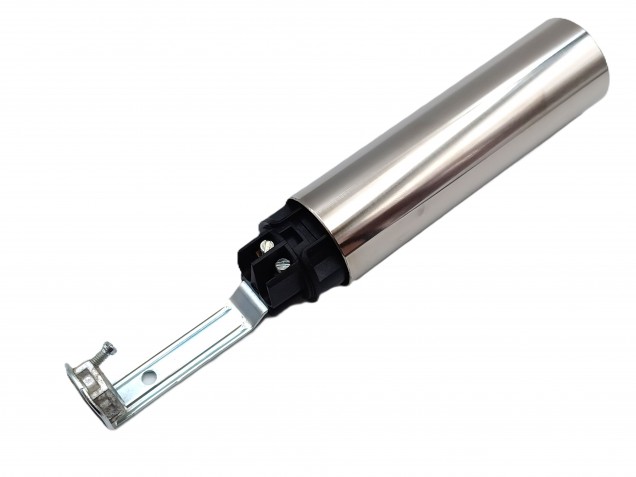 E14 Lamp Holder With chrome Candle Tube 85mm X 24mm