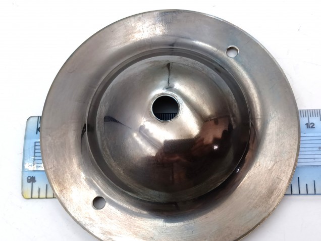 Dark antique brass LARGE DOME Ceiling Hook with screws and chain 15kgs max load