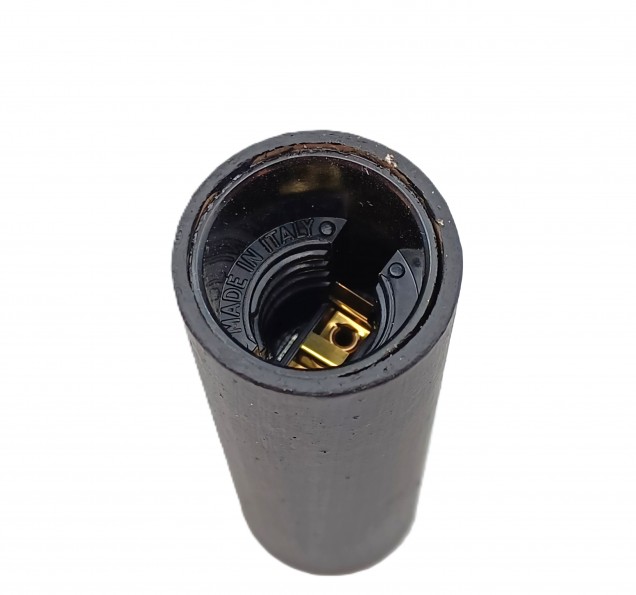 Candle Tube Sleeve black plain card And Lamp Holder E14