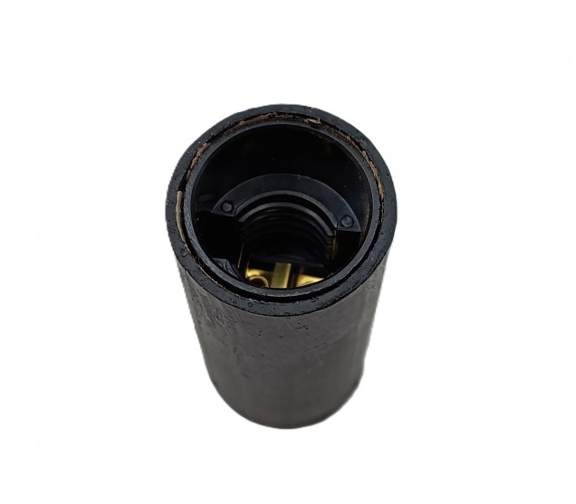 Candle Tube Sleeve black plain card And Lamp Holder E14