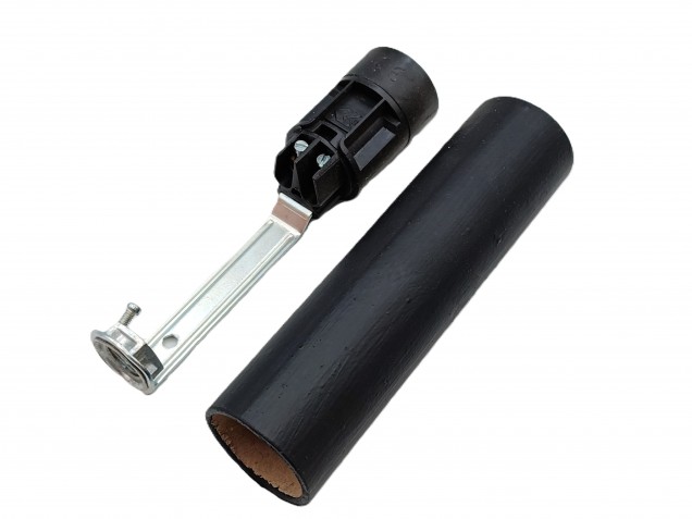 Candle Tube Sleeve black plain card And Lamp Holder E14