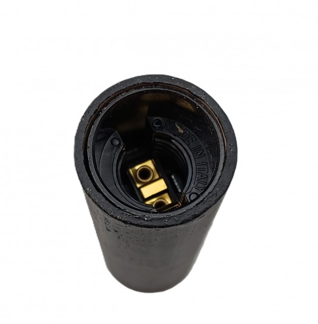 Candle Tube Sleeve black plain card And Lamp Holder E14