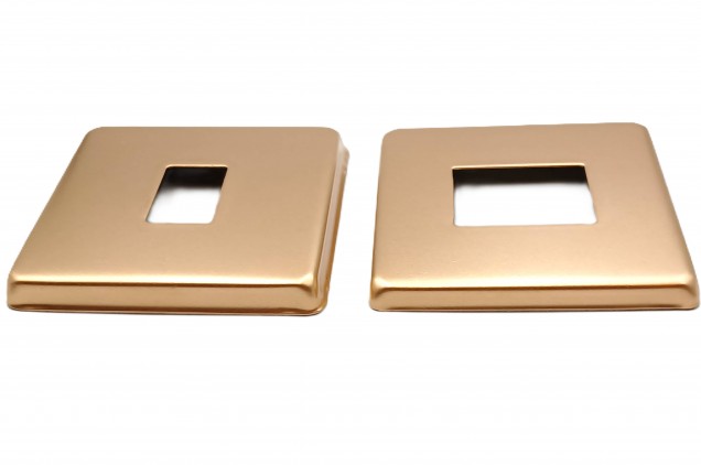 Antique gold Light Switch Cover Plate Conversion 