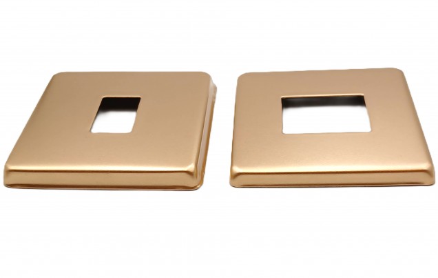 Antique gold Light Switch Cover Plate Conversion 