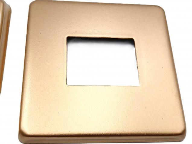 Antique gold Light Switch Cover Plate Conversion 