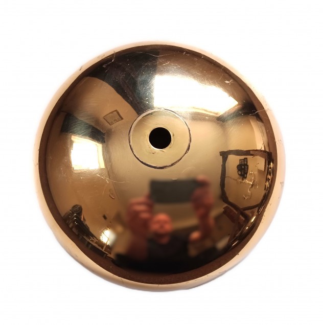 Brass Chandelier Lower Centre Ball - Reclaimed Spares