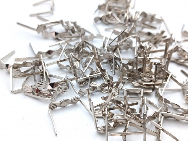 Chandelier Bow Clips Chrome 