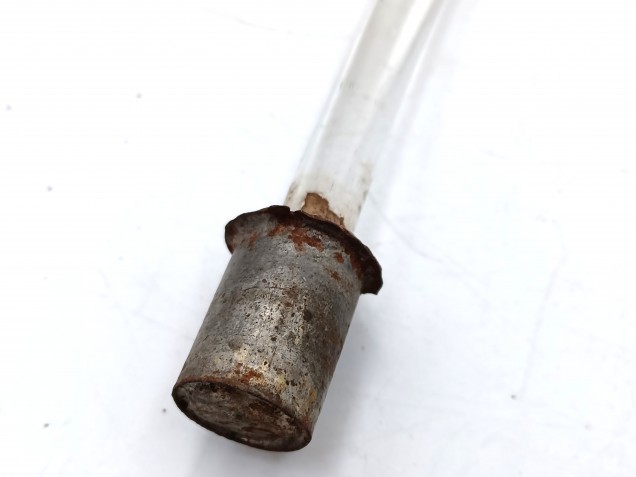 Murano chandelier parts pink Flower clear stem late Victorian