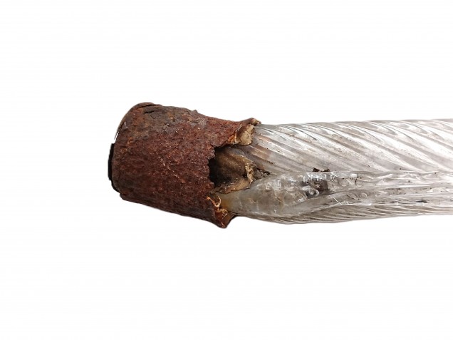 Chandelier parts Murano chandelier red Flower clear stem