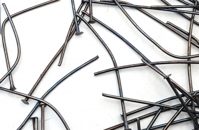 CHANDELIER PINS IN OLD DARK BRONZE 30mm