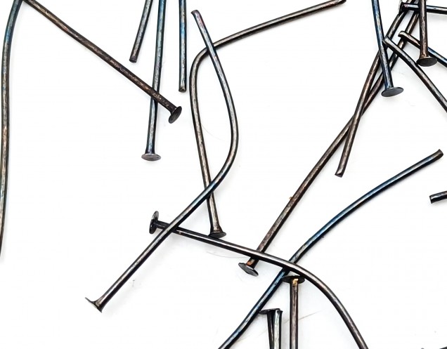 CHANDELIER PINS IN OLD DARK BRONZE 30mm