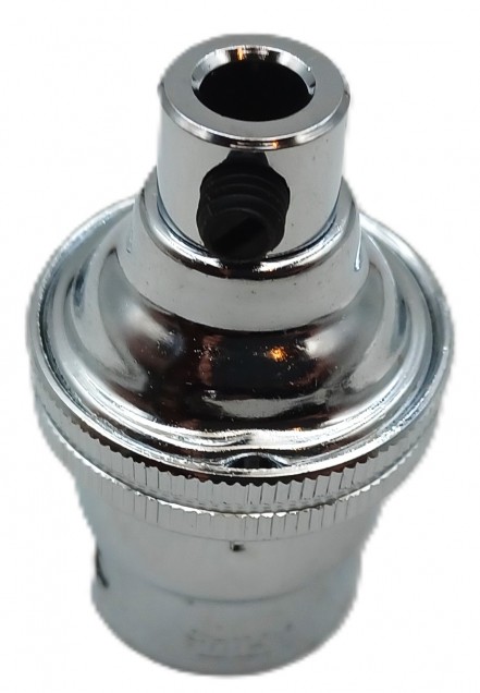 3 Hook Ceiling Rose Pendant Set Chrome Finish SMALL Link Chain