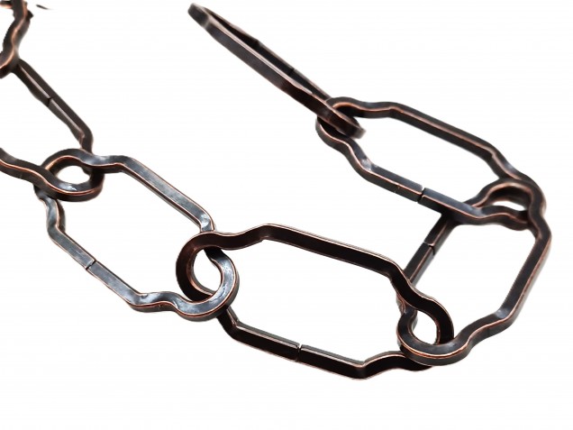 Chain Gothic Large Link Antique Plated Finish 