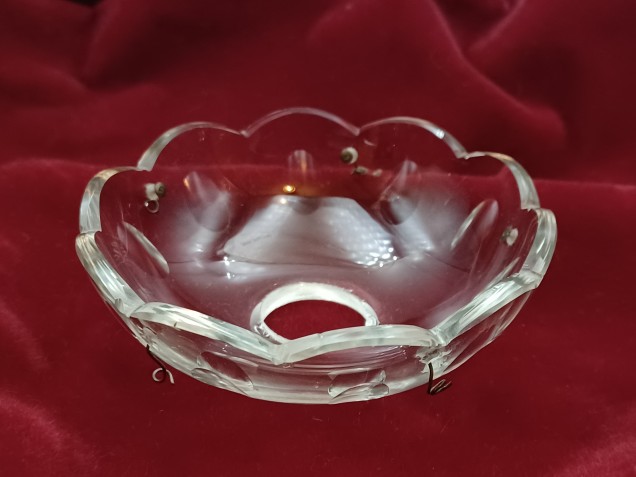 vintage chandelier bobeche drip tray 20mm centre hole