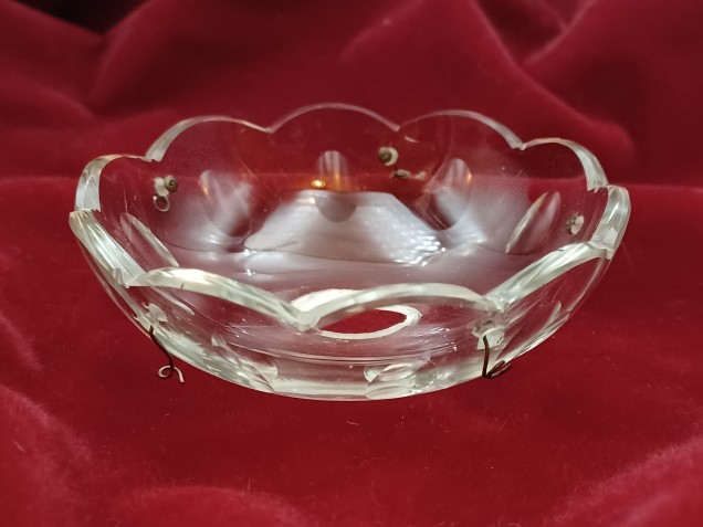 vintage chandelier bobeche drip tray 20mm centre hole