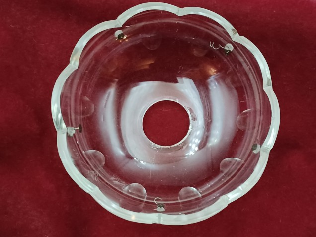 vintage chandelier bobeche drip tray 20mm centre hole