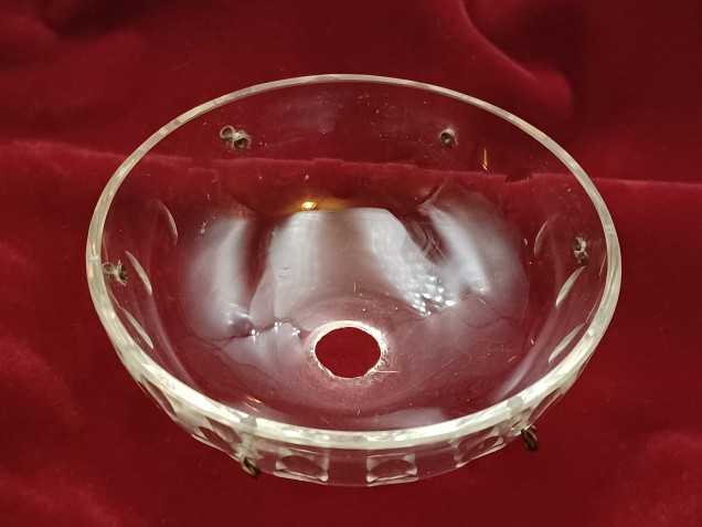 Vintage Chandelier Bobeche 13mm centre hole