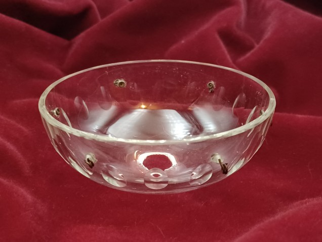 Vintage Chandelier Bobeche 13mm centre hole