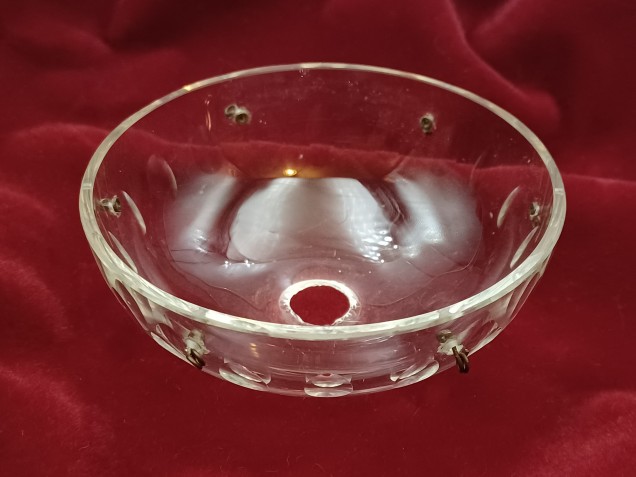 Vintage Chandelier Bobeche 13mm centre hole