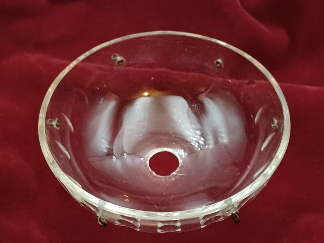 Vintage Chandelier Bobeche 13mm centre hole