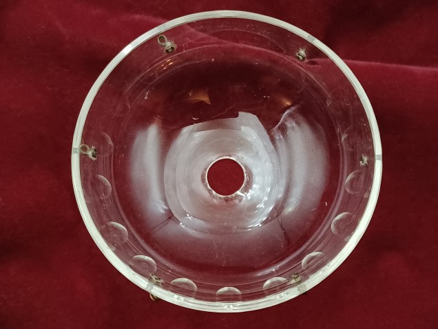 Vintage Chandelier Bobeche 13mm centre hole