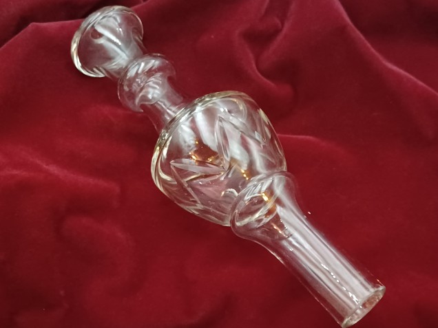 Chandelier Stem Column, Bohemian glass 